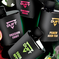 (М) Одноразовая электронная сигарета DUFT 7000 - Peach Iced Tea