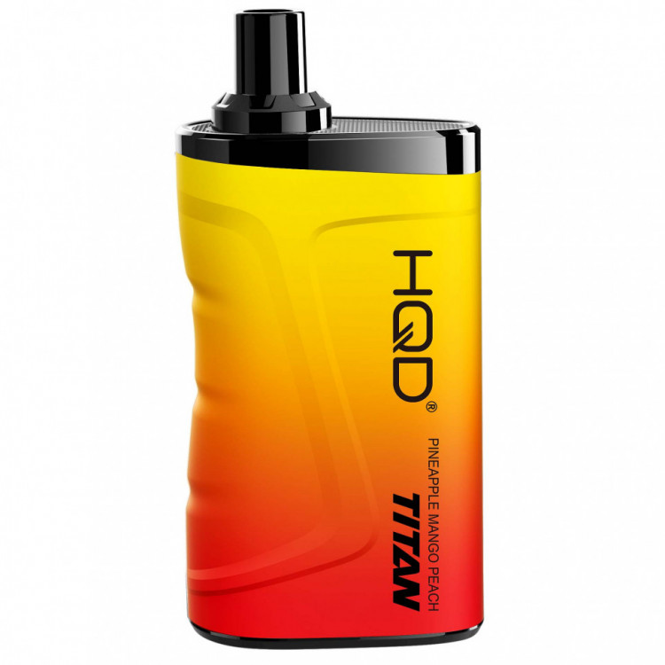 (М) Одноразовая электронная сигарета HQD TITAN 7000 - Банан