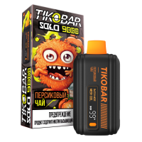 (М) Одноразовая электронная сигарета Tikobar 9000 - Персиковый чай