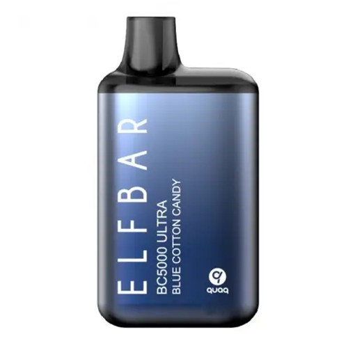 Одноразовая электронная сигарета Elf Bar BC (5000) - Blue Cotton Candy (Черничная сахарная вата)
